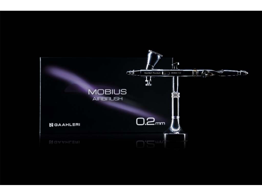 Airbrush pistole Gaahleri Mobius Premium - samocentrovací tryska Obrázek Airbrush pistole Gaahleri Mobius Premium - samocentrovací tryska